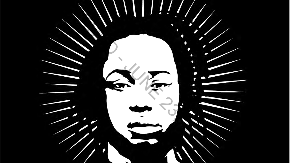 The painting of Raymond Herisse which Rodney Jackson created for “ReFrame Miami Beach” in 2019. Herisse was fatally shot by Miami Beach and Hialeah police on Memorial Day in 2011.