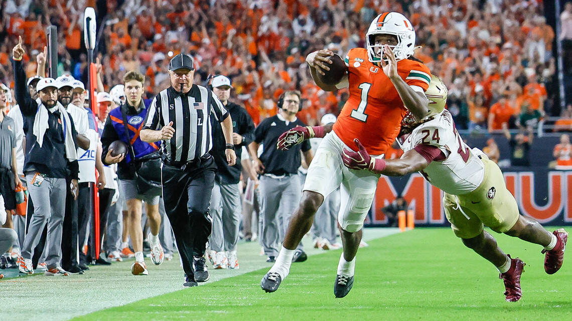 10 notable stats from the Miami Hurricanes’ double OT win over Florida State