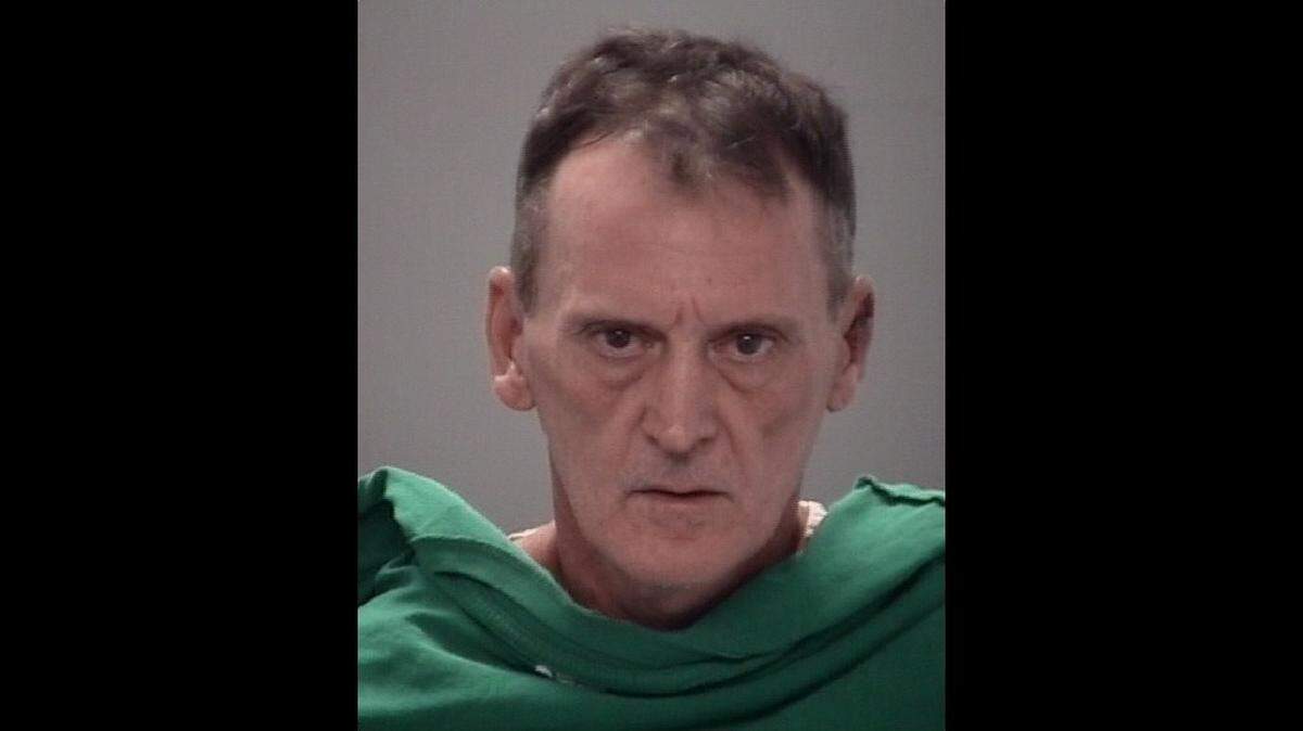Douglas Allen Smith’s booking photo on July 28, 2019. The Pasco County man was charged with felony aggravated battery.