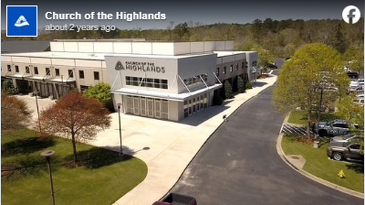 The unusual arrest happened Sunday, Feb. 11, in the parking lot of the Church of the Highlands in Pelham, Alabama, according to a news release.
