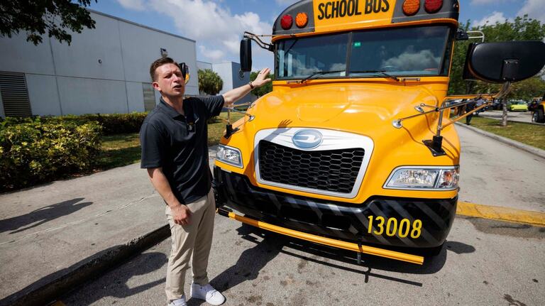 Look out, bad drivers. Broward school buses now have cameras to issue tickets