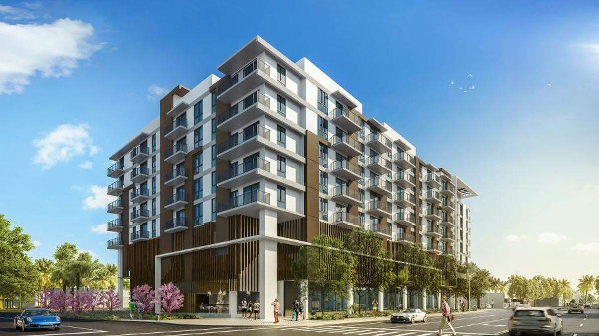 Hudson Village will rise at 901 S. Federal Highway.
