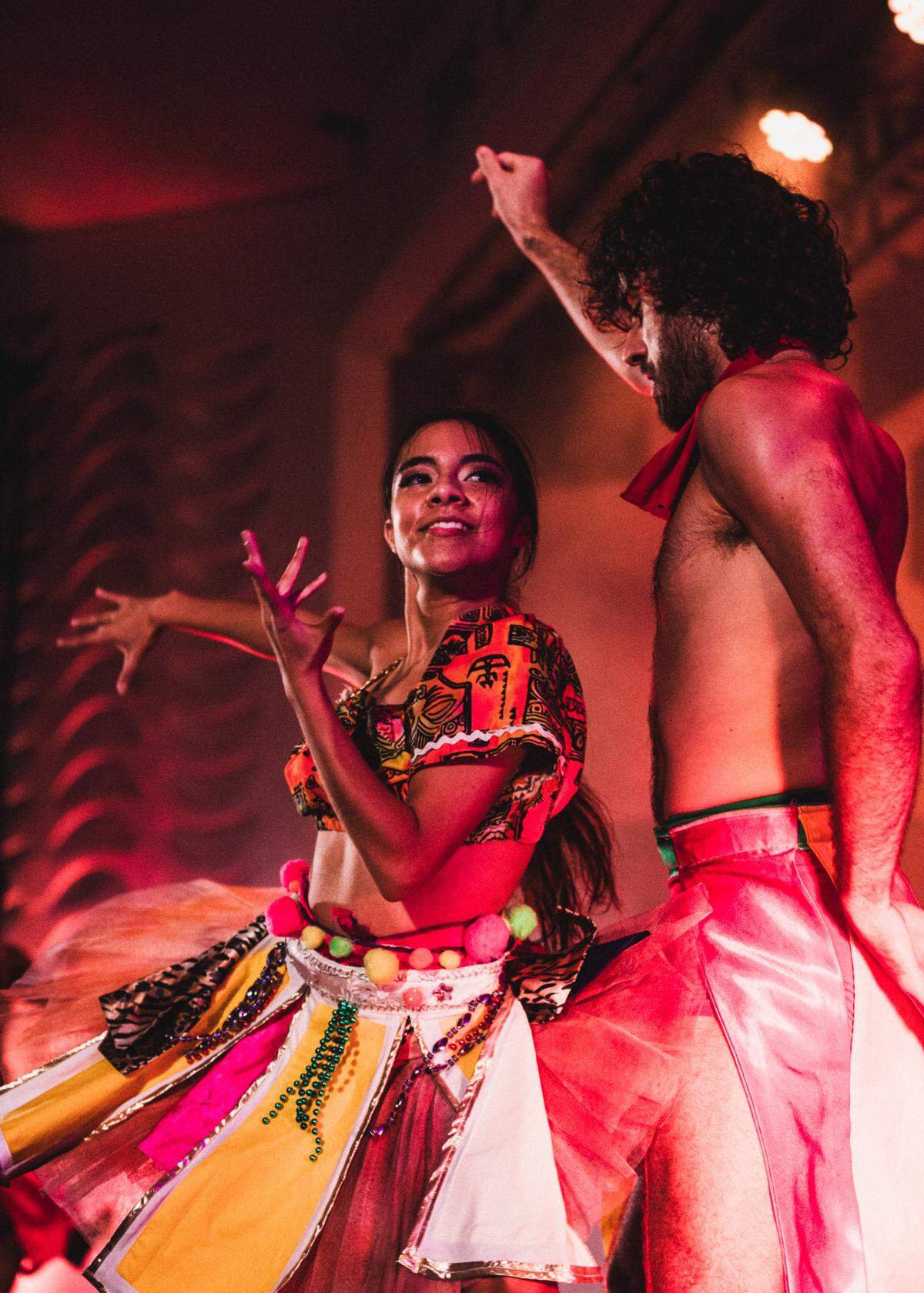 Nicole Pedraza and Rafael Ruiz del Vizo in Peter London Global Dance Company’s ‘Calypso.’