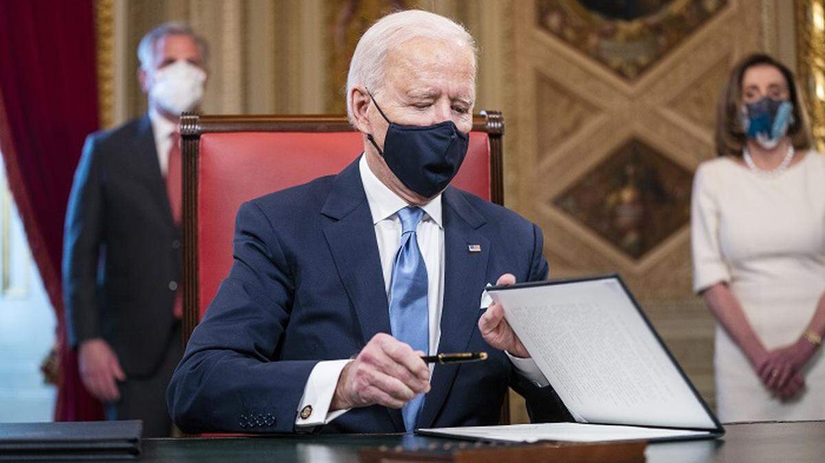 On Jan. 20, his first day in office, President Biden signed 17 executive actions.