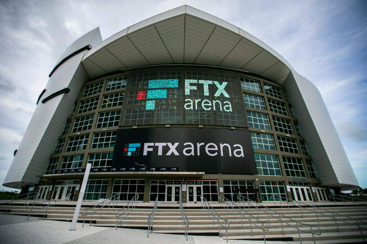 FTX Arena, where the Miami Heat plays, on June 4, 2021.