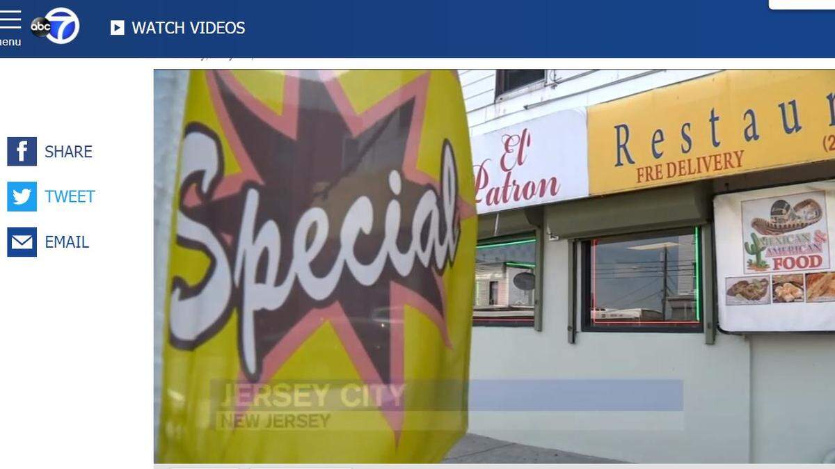 A teen girl abandoned a newborn baby at El Patron restaurant, witnesses said.