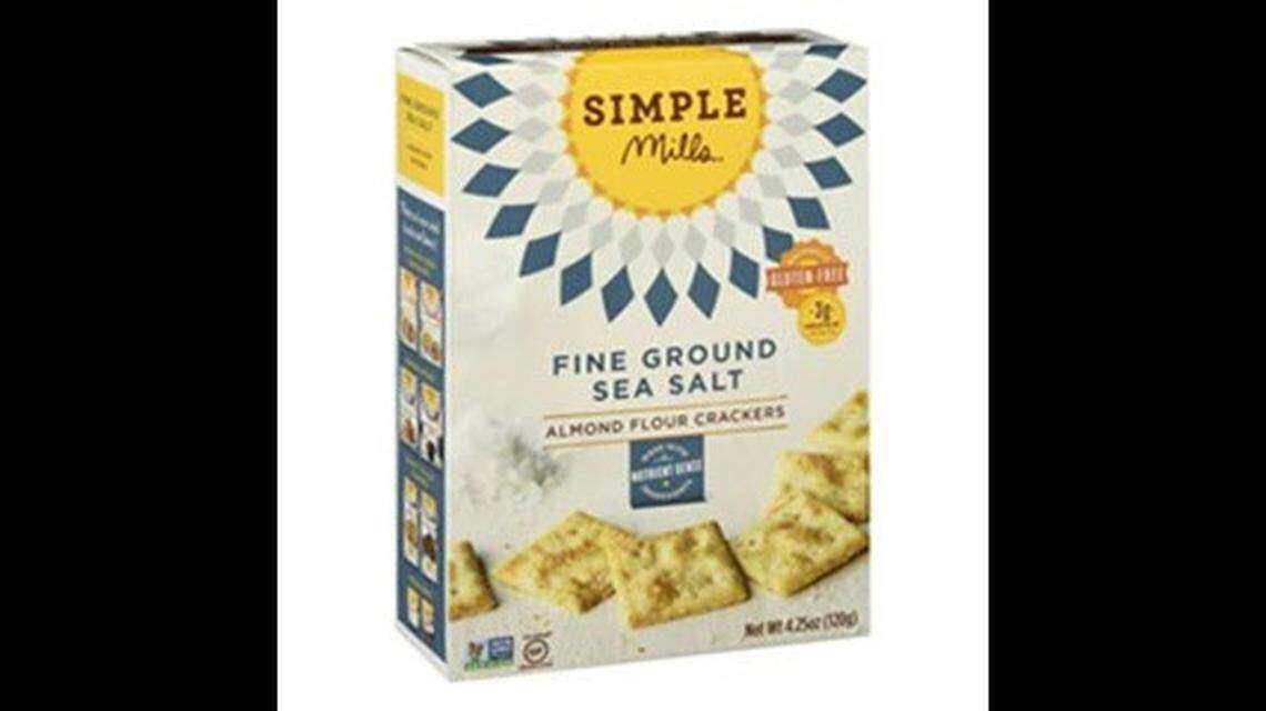 Simple Mills Fine Ground Sea Salt Almond Flour Crackers
