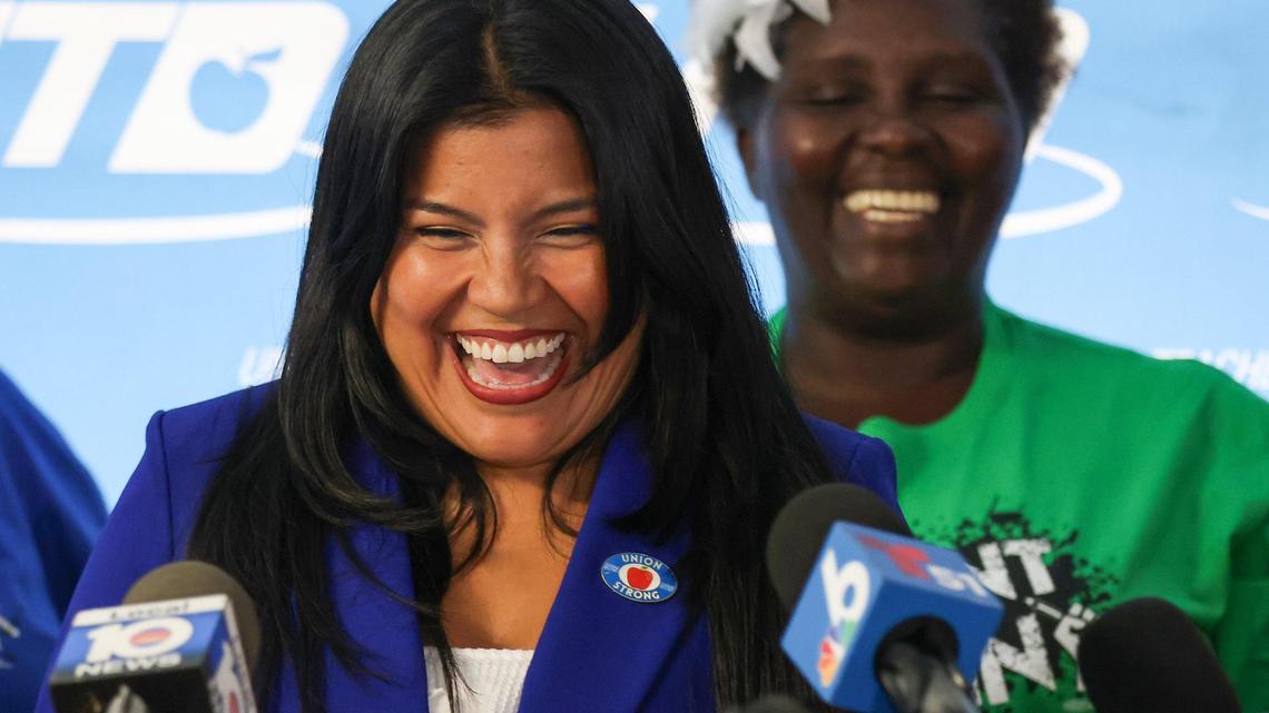 United Teachers of Dade (UTD) President Karla Hernández-Mats