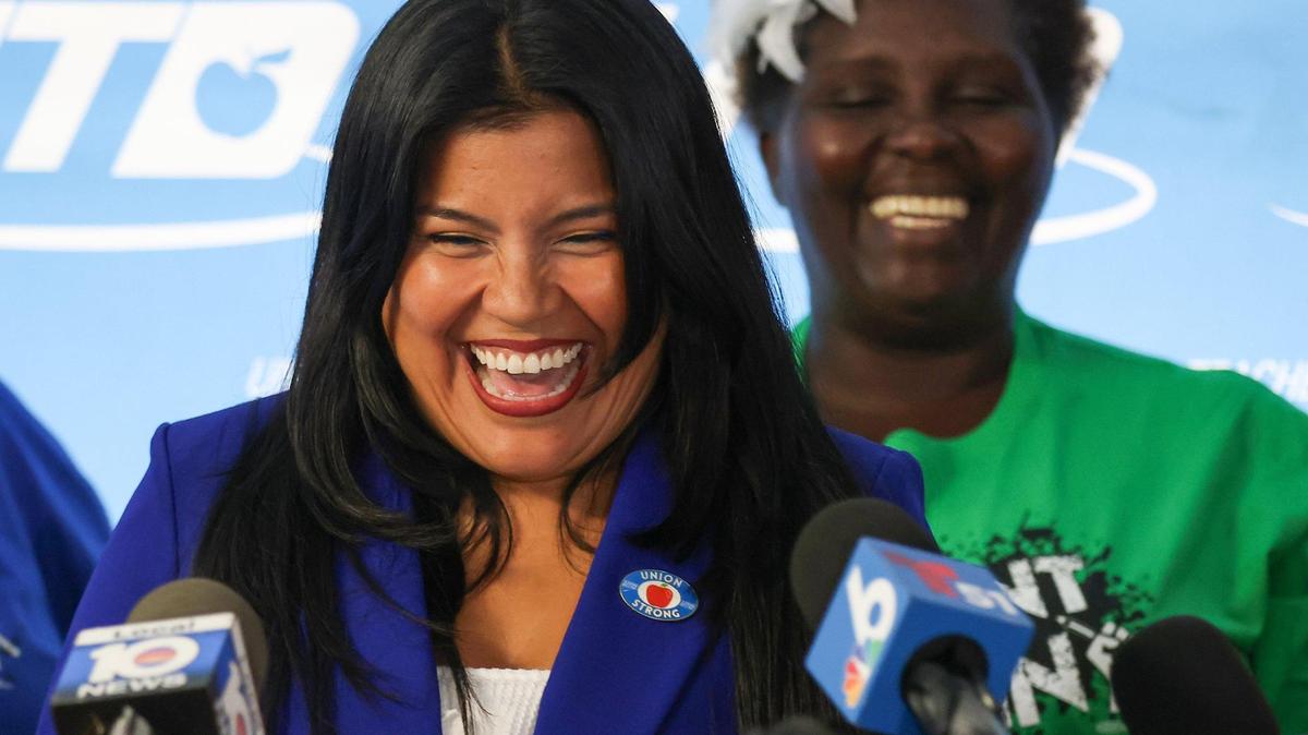 United Teachers of Dade (UTD) President Karla Hernández-Mats