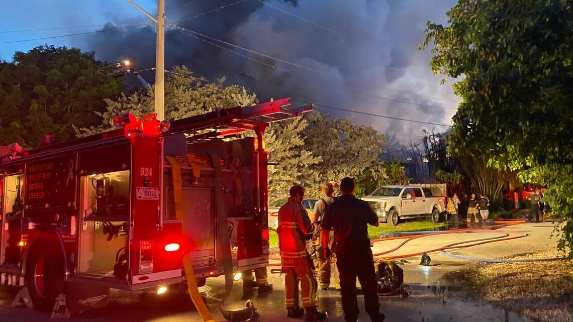‘We were all in shock.’ Why a raging fire at a duplex put Key West on edge