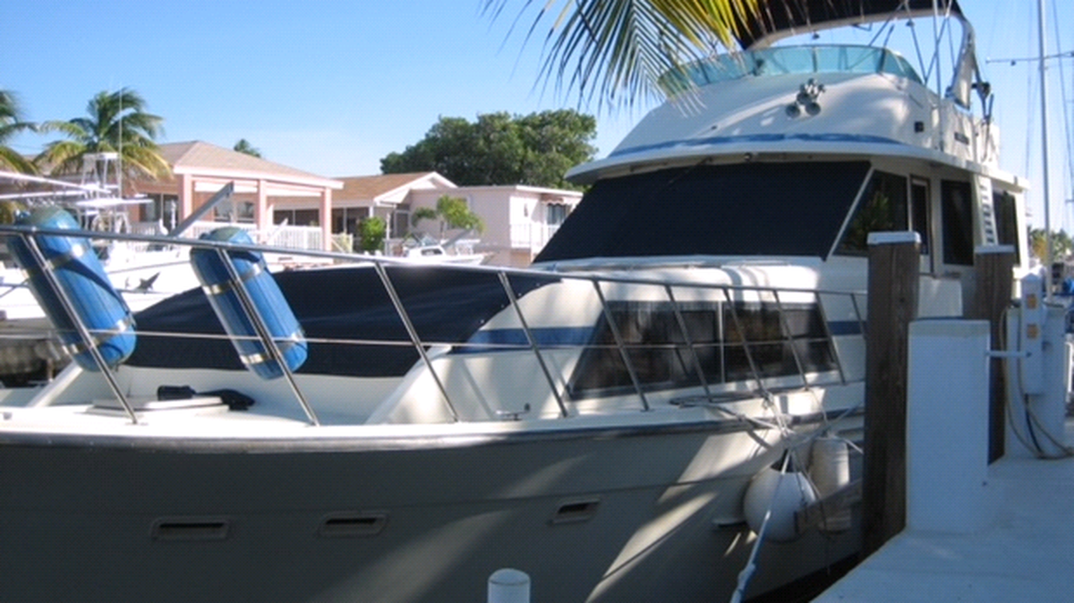The Job, a 52-foot yacht, was stolen off Tavernier Friday, July 13.