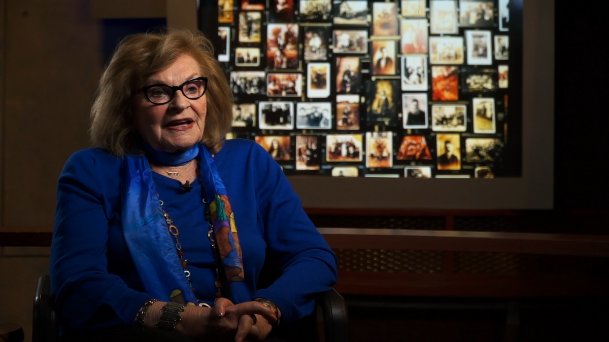 Miriam Klein Kassenoff was interviewed by South Miami High School students last year as part of “Names, Not Numbers.” She is a longtime educator who teaches about the Holocaust. She and her family fled Slovakia when she was young.