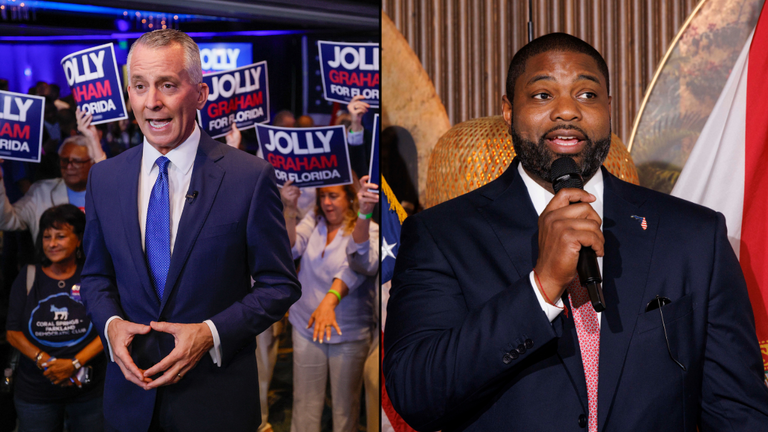 Byron Donalds vs. David Jolly: lista la batalla por el puesto de gobernador de Florida