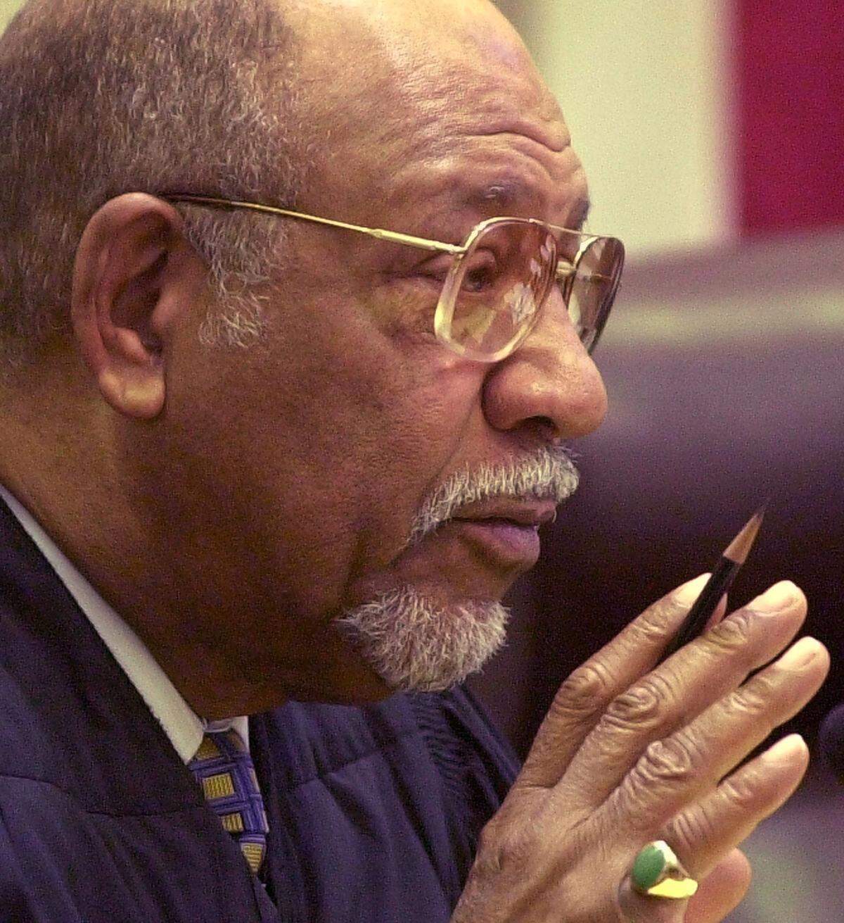 Former Florida Supreme Court Chief Justice Leander Shaw.