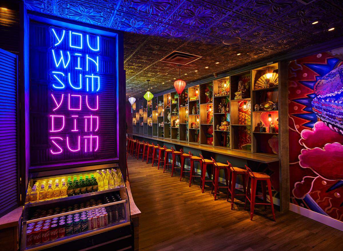 Inside Ch’i at Brickell City Centre.