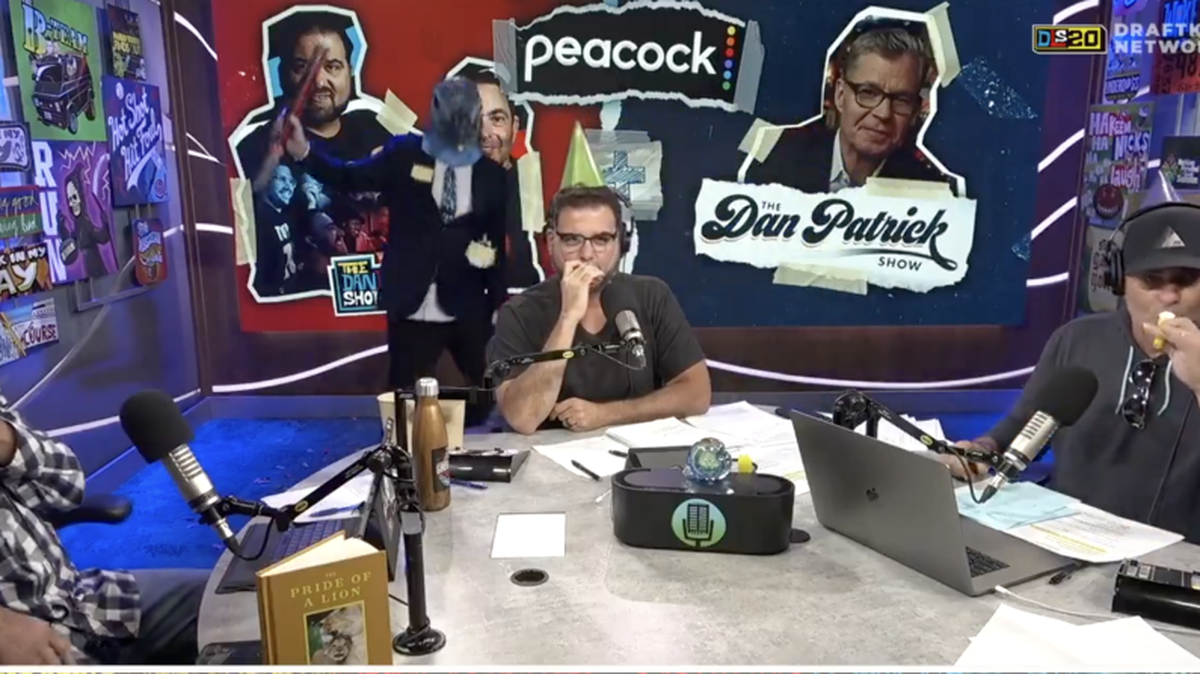 The Le Batard Show celebrated on-air Tuesday as its new partnership with Peacock, the NBC streaming service, was revealed.