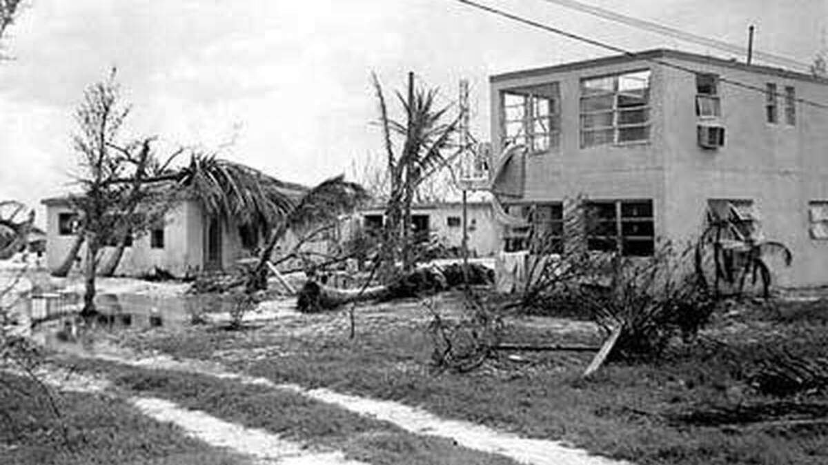 In 1960, Hurricane Donna caused massive destruction in South Florida.