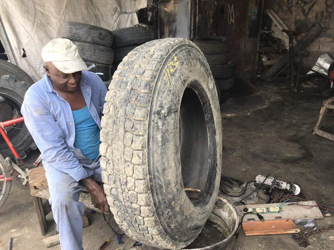 Delroy Williams who owns a repair shop in Montego Bay, Jamaica, said he feels safer since the government reimposed a state of emergency for the parish and two other nearby parishes due to spiraling crime.