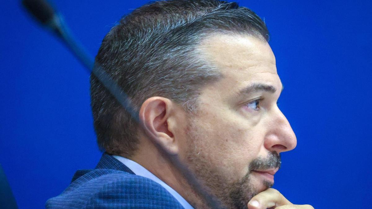 Broward County School Board holds its meeting with new board member Adam Cervera, Esq. on Tuesday, May 13, 2025, inside the Kathleen C. Wright Building in Fort Lauderdale, Florida.