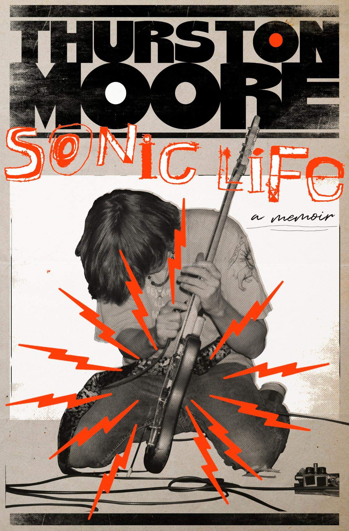 The cover of Sonic Youth co-founder Thurston Moore’s memoir, “Sonic Life.”