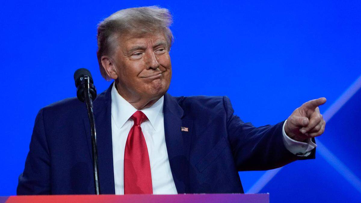 El ex presidente Donald J. Trump habla en la Conferencia de Acción Política Conservadora, CPAC 2023 el 4 de marzo de 2023 en Maryland. Jack Gruber-USA TODAY