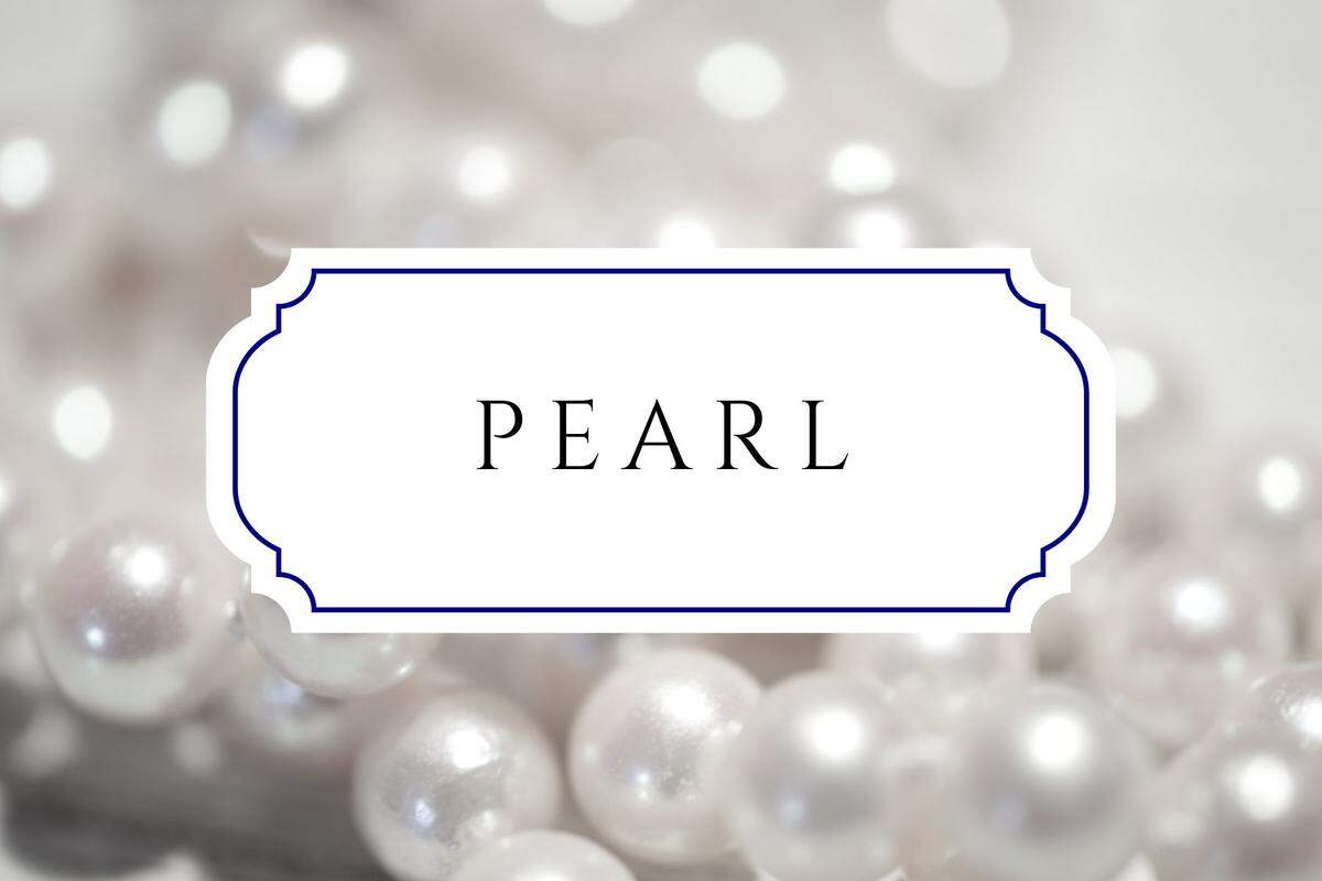unique nature names pearl