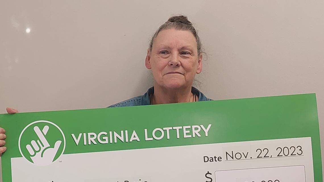 Janet Bain won big with a Virginia Lottery scratch-off ticket, officials said.
