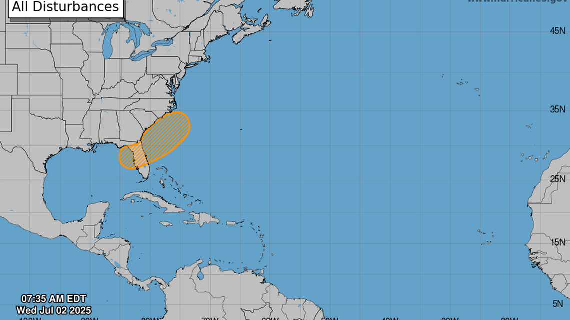 Florida could get soaked this weekend as potential tropical system looms