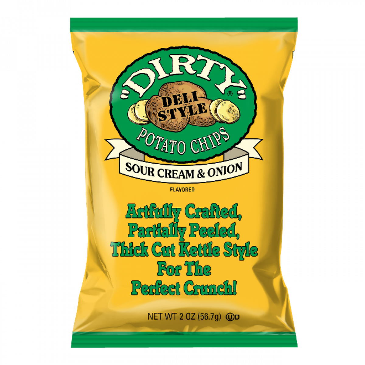 Dirty Sour Cream & Onion Potato Chips