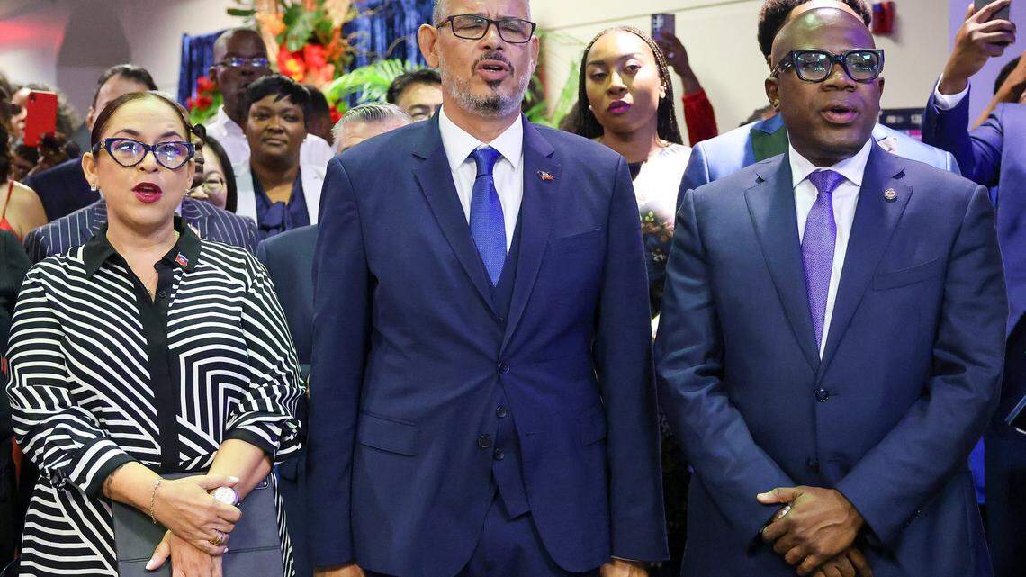 Haitian prime minister visits Miami on way to Vatican to meet the pope