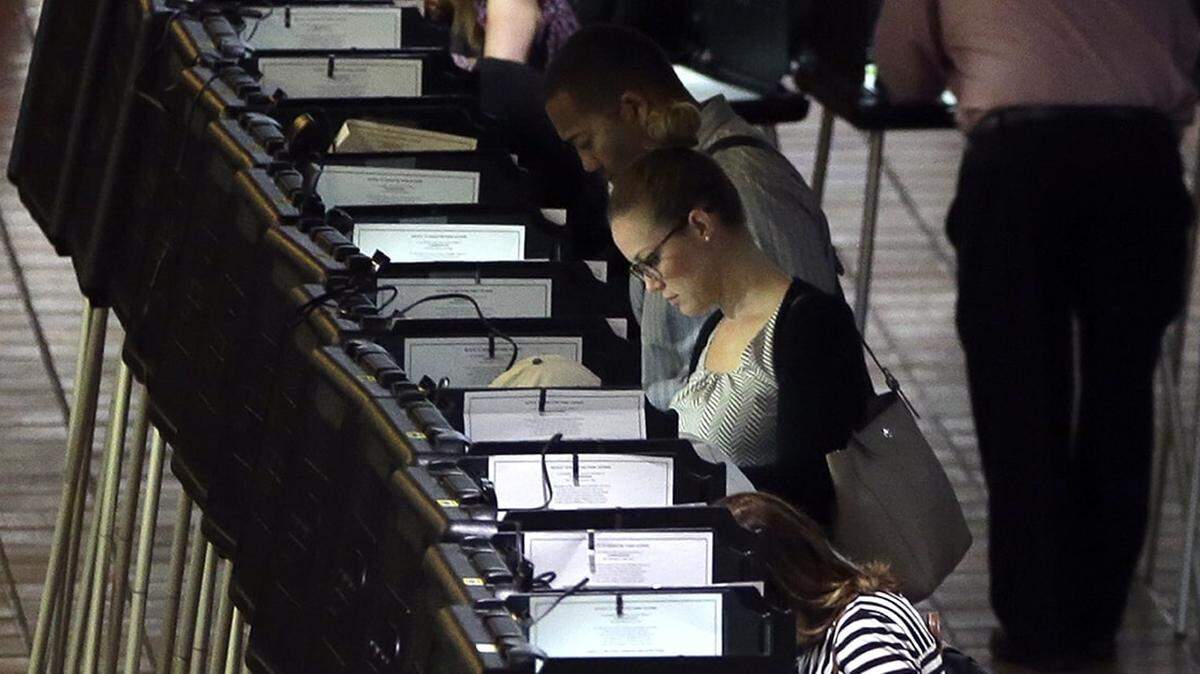 In Florida, voters with no party affiliation cannot vote in partisan primary races.