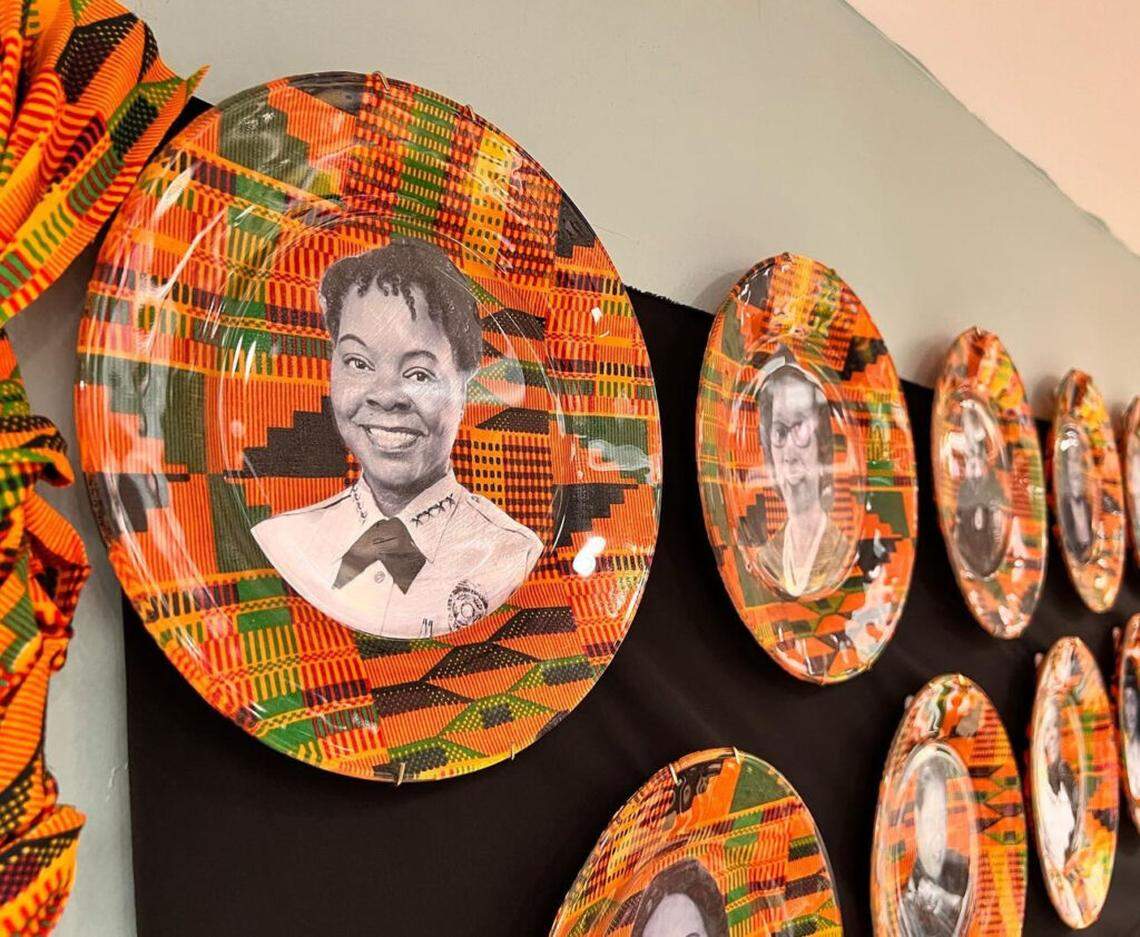 Set to debut on Friday, March 14, 2025, the new exhibition consists of 100 plates using glass, mixed media print, and fabric to showcase the profound impact of the first Black female police officers and justices in Miami.