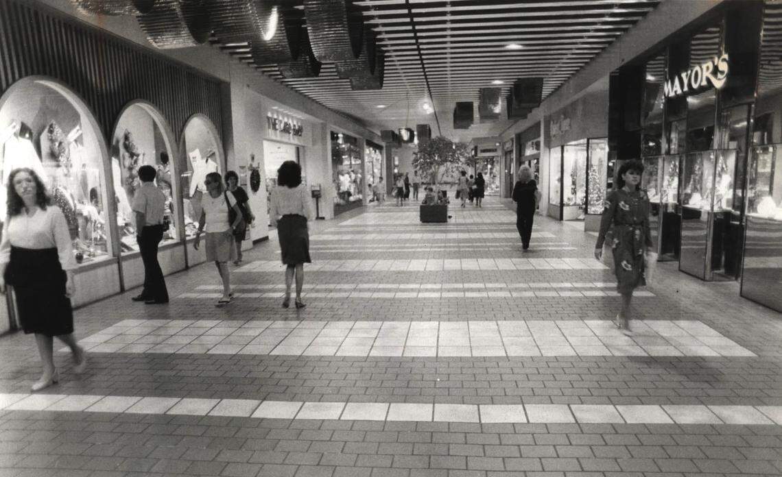 Omni shopping mall circa 1983.