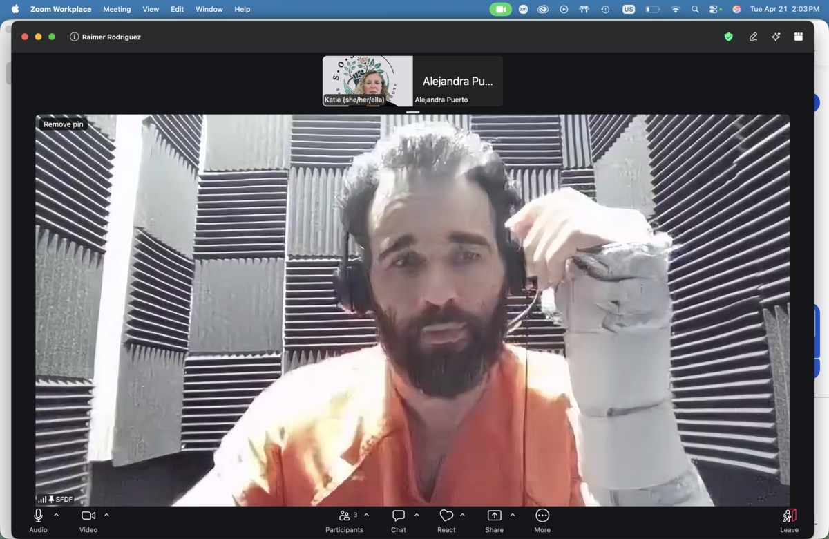 Raimer Rodriguez, a Cuban immigrant who was held at Alligator Alcatraz, said he was beaten by guards at the Everglades detention center and left with a broken wrist after an April 2 incident in which phones were shut off. Now, his lawyers plan to sue the state and federal government for physical and emotional harm.