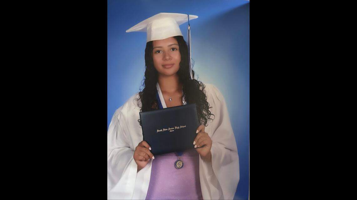 The Home Team helped Anisleidy Chavez, a graduate of South Dade Senior High, with the college application process. She is now a freshman at Boston College, earning a full scholarship to the private school.