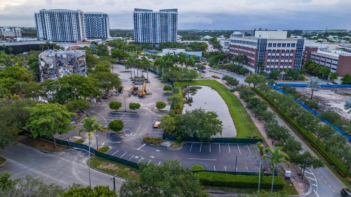 Area of downtown Doral, Florida.