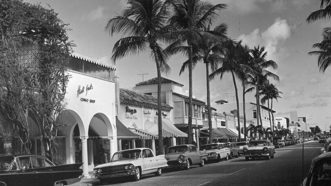 See the chauffeurs and shoppers on South Florida’s fanciest street