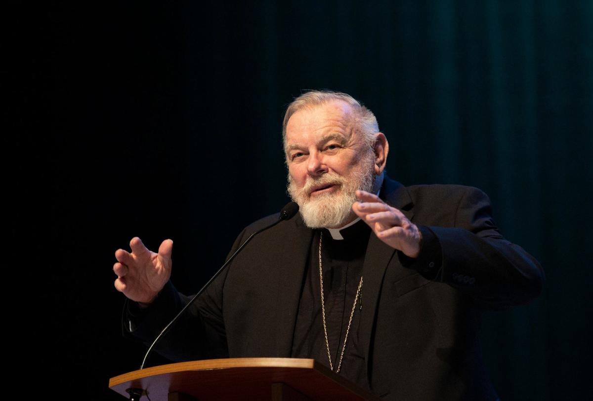 Archbishop Thomas Wenski denounced rhetoric around Florida's immigrant detention center Alligator Alcatraz. In a statement he said it was “unbecoming of public officials.”