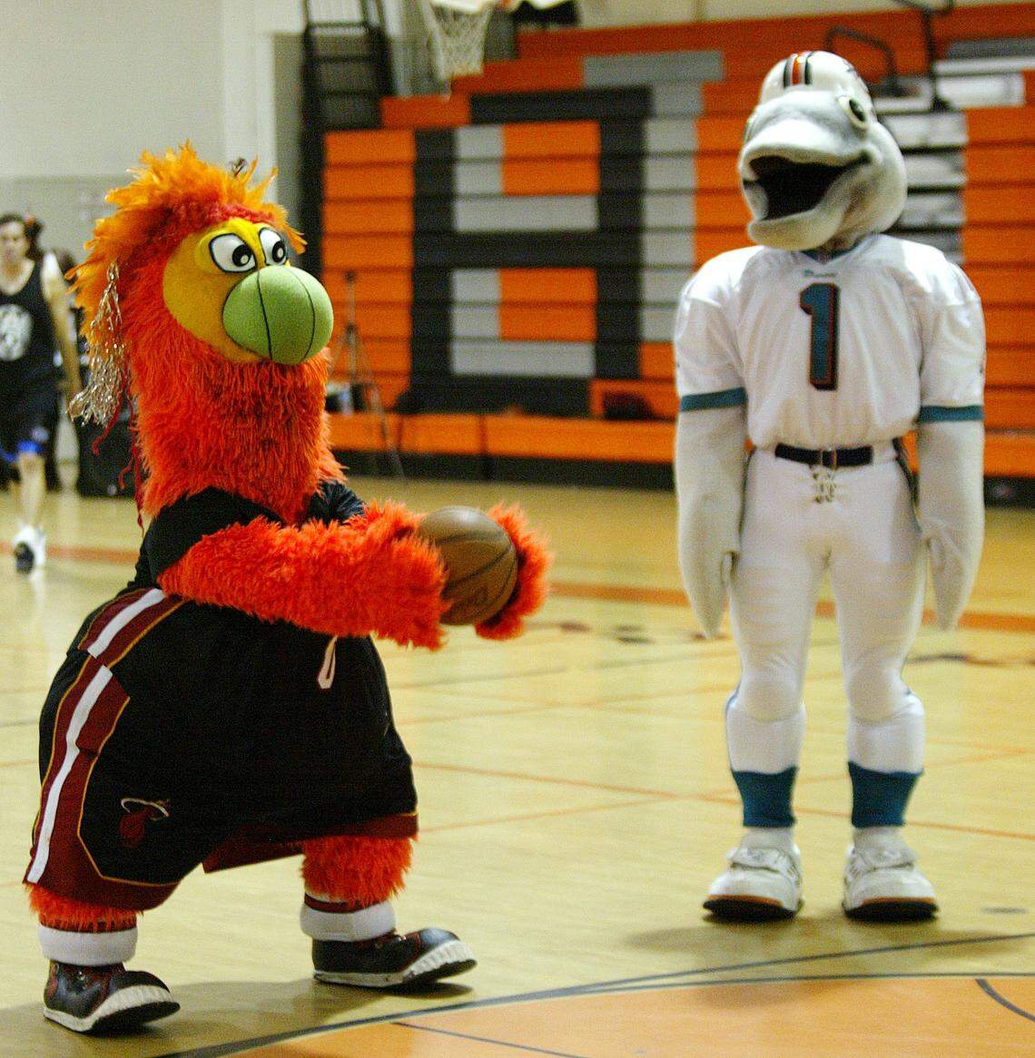 Burnie, left, with his buddy T.D.