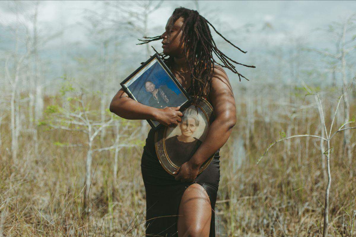 From the photo series ‘The skin your ancestry adorned you with” (2022). Photographed by Passion Ward in collaboration with Arsimmer McCoy.