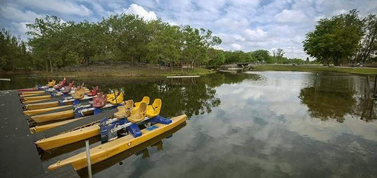You can go kayaking or just take a nice quinces photo shoot.