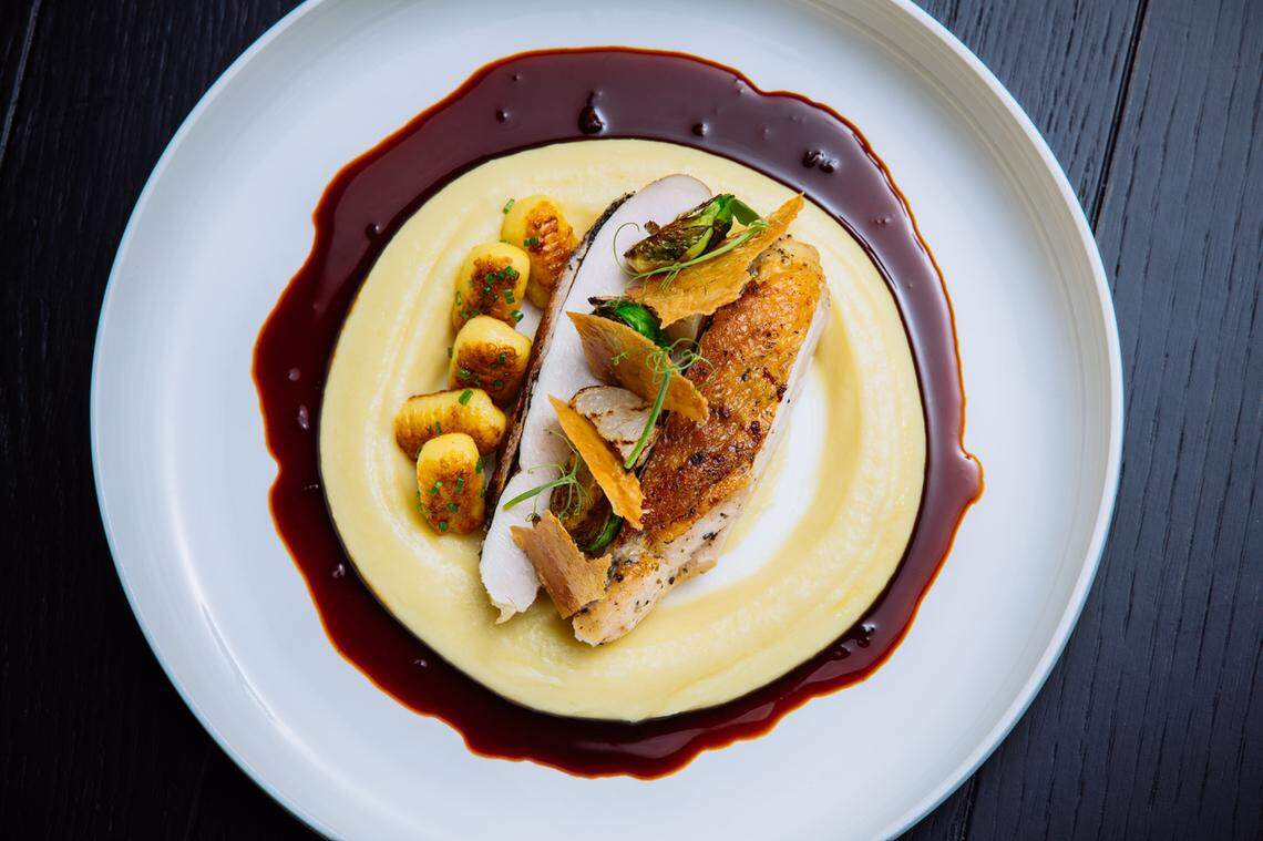 Bell & Evans Chicken is on the takeout menu at Stubborn Seed.