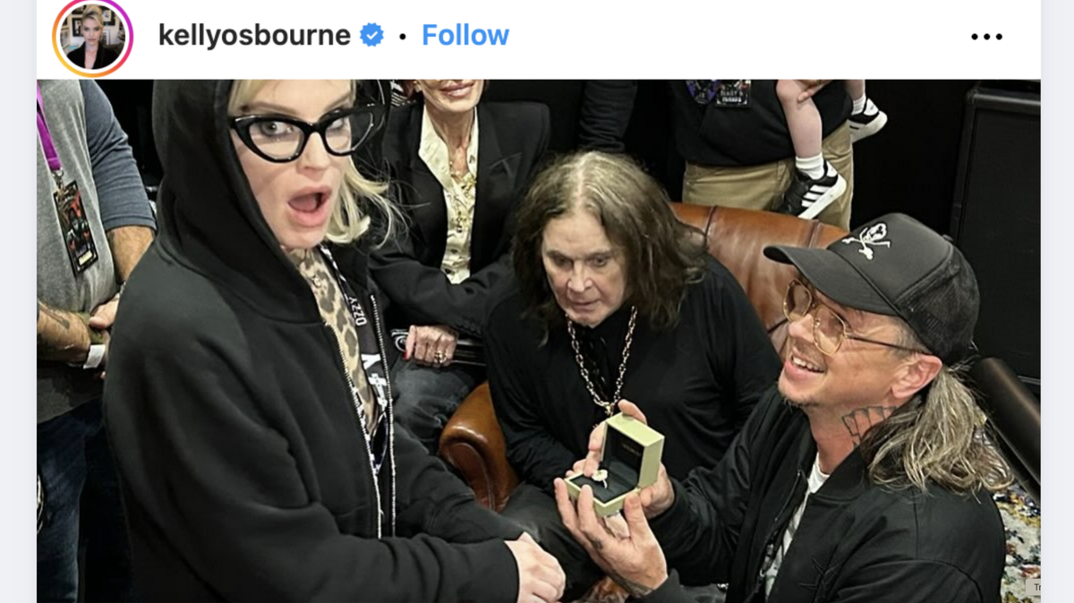 Kelly Osbourne slams video that claims her father is dying.