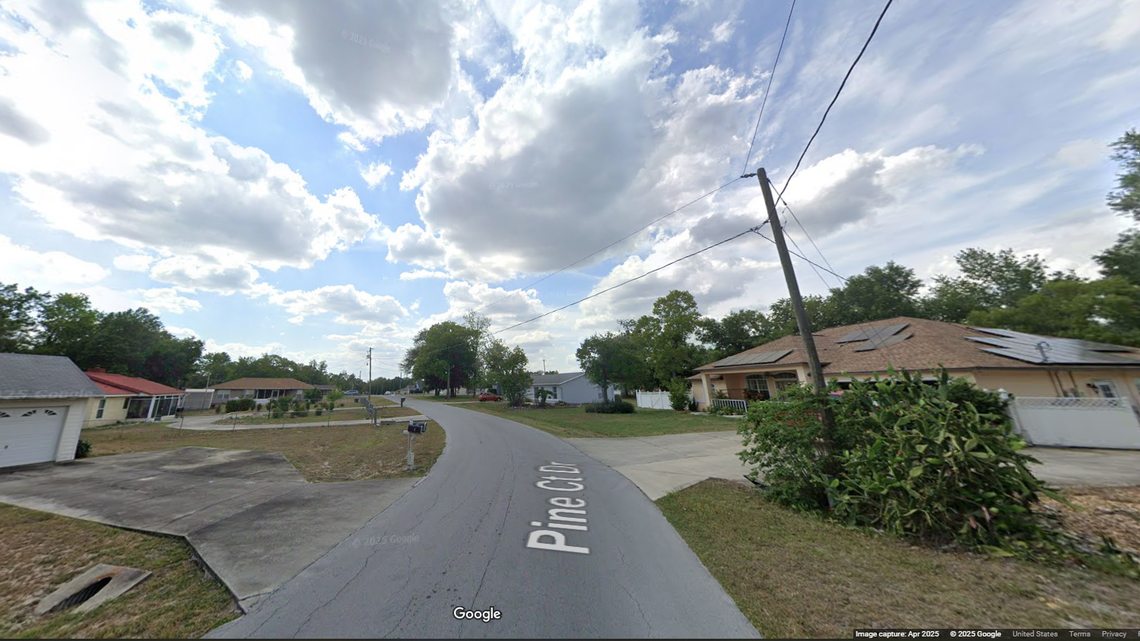 The incident happened Friday, May 30, on Pine Court Drive in the Ocala area, the Marion County Sheriff’s Office said. The children were not injured.