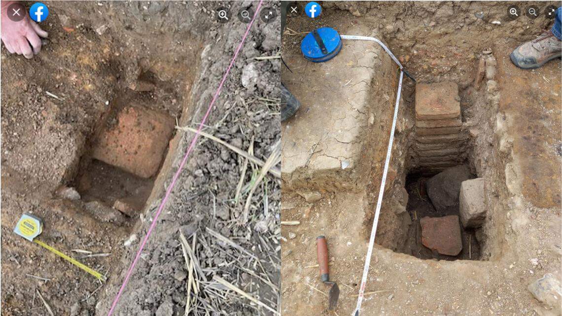 Archaeologists in Kent, England, unearthed the ruins of a Roman villa and bathhouse, finding remnants of a “rare” central heating system.