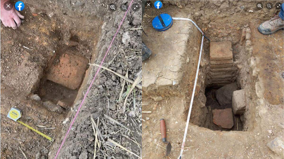 Archaeologists in Kent, England, unearthed the ruins of a Roman villa and bathhouse, finding remnants of a “rare” central heating system.