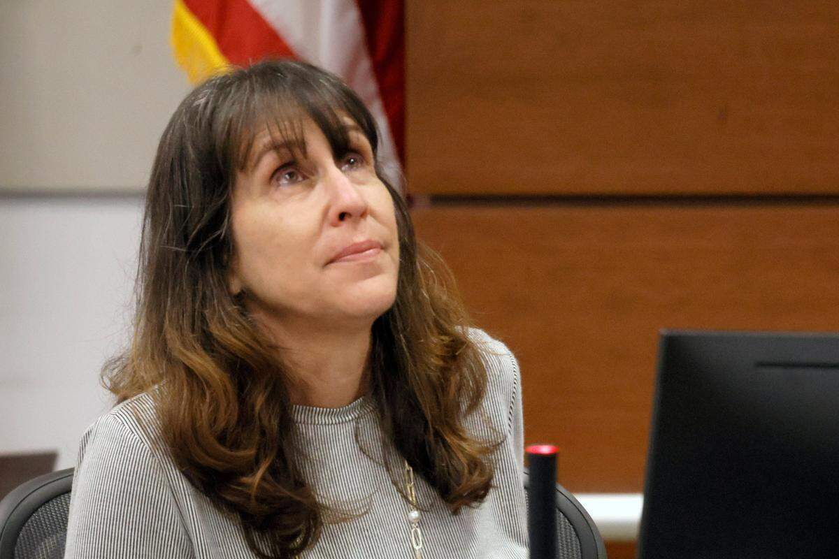 Former Marjory Stoneman Douglas High School teacher Ivy Schamis describes the carnage in her classroom during the rampage at the school. Two students in her class were killed, Nicholas Dworet and Helena Ramsay. Shooter Nikolas Cruz is in the penalty phase of his trial at the Broward County Courthouse in Fort Lauderdale, on Wednesday, July 20, 2022. Cruz previously pleaded guilty to 17 counts of premeditated murder and 17 counts of attempted murder in the 2018 shooting.