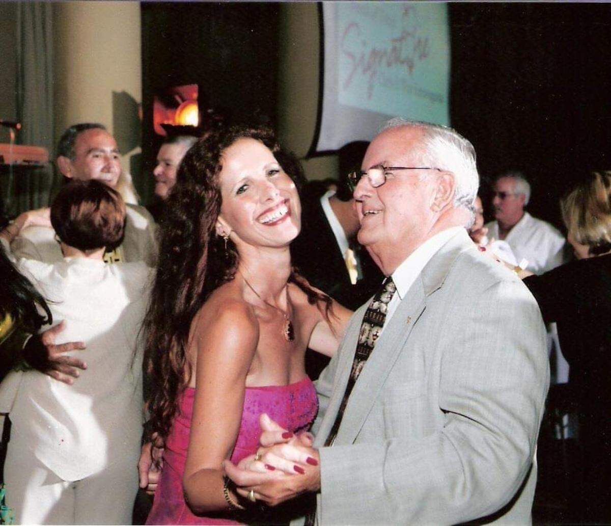 “My favorite dance partner.” Patricia San Pedro shared a photo that shows her with her father, Antonio San Pedro, on the dance floor at the Biltmore Hotel when she was co-chair of the March of Dimes Signature Chefs event, circa 2004.