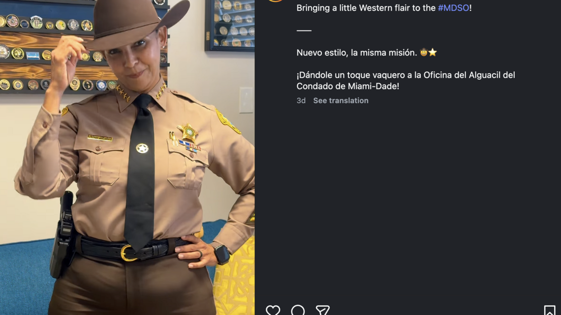 Sheriff’s cowboy hats come with a cost. See the fashion statement — and the bill