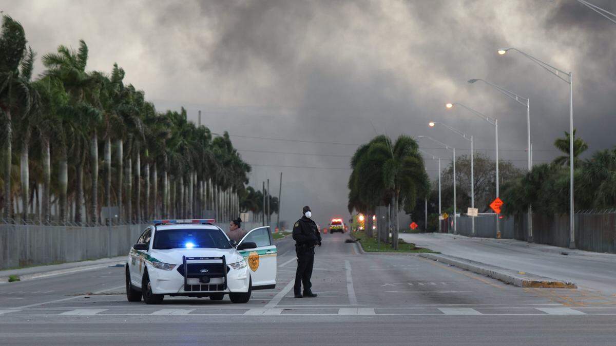 In February 2023, over 50 units battled a three-alarm fire at Covanta Energy in Doral, which severely damaged the plant.